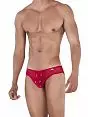 Яркие джоки из прозрачной ткани красного цвета Pikante RT34105